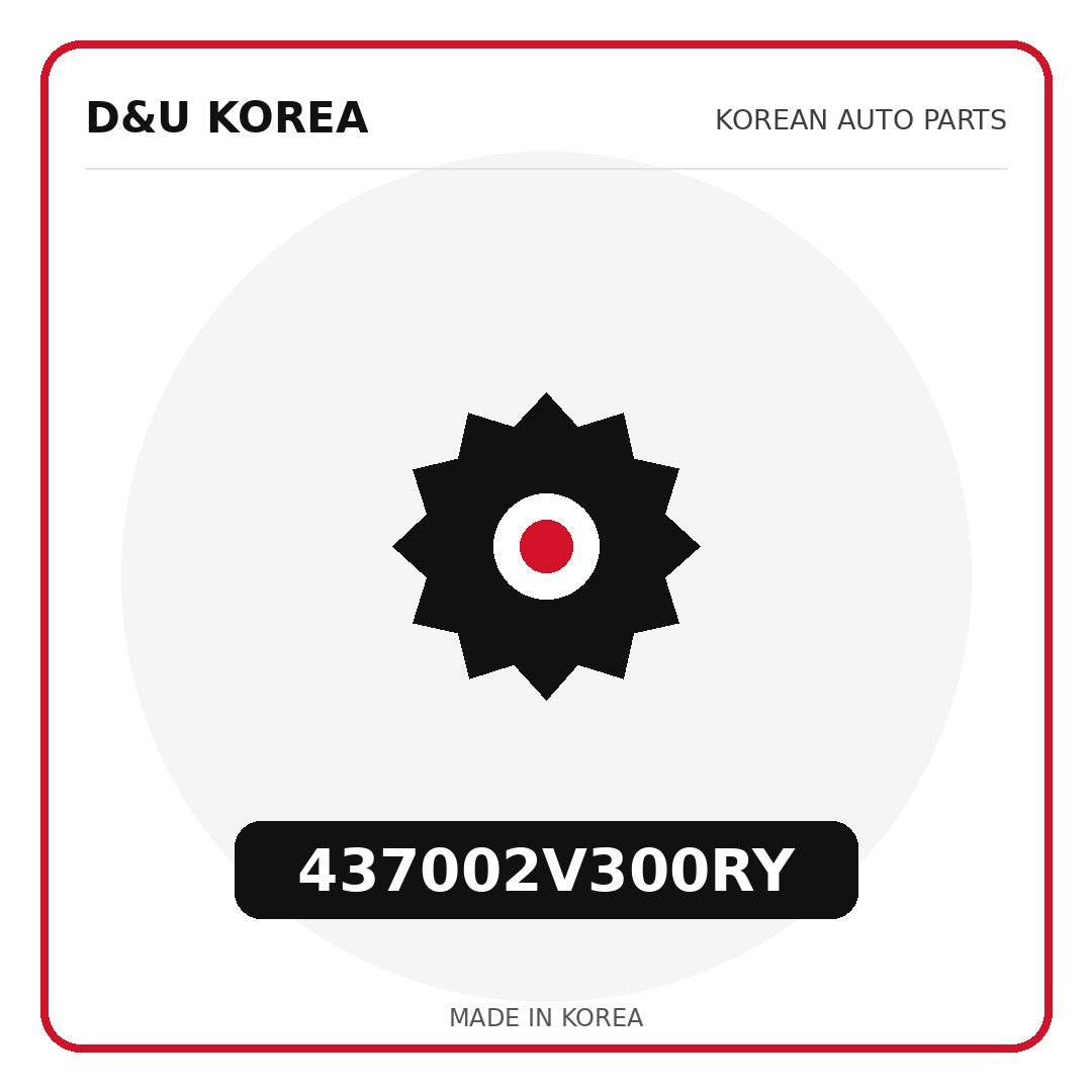 Genuine Mobis 437002V300RY  for Korean vehicles | D&U Korea