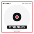 Genuine Mobis 437112C100WK  for Korean vehicles | D&U Korea