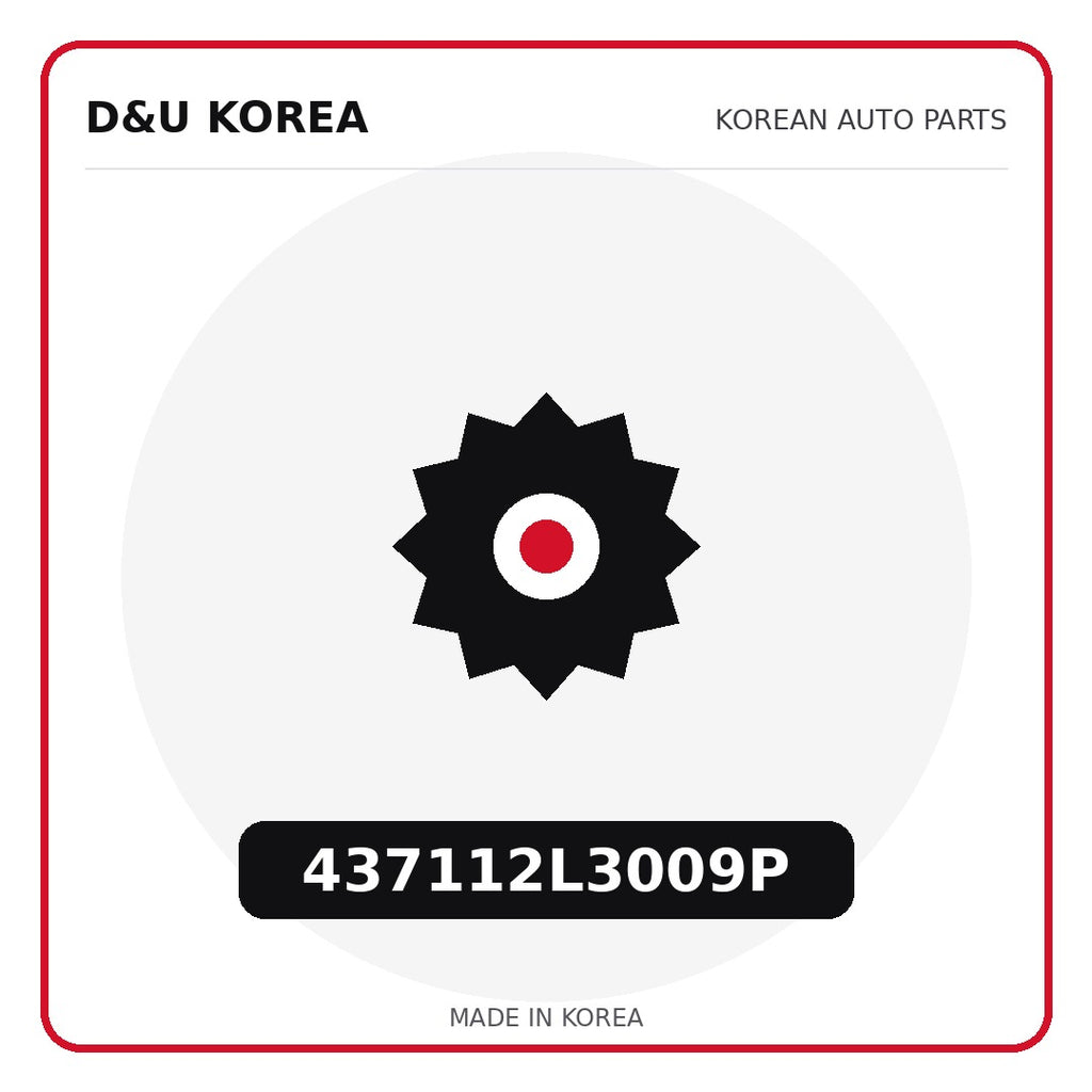 Genuine Mobis 437112L3009P  for Korean vehicles | D&U Korea