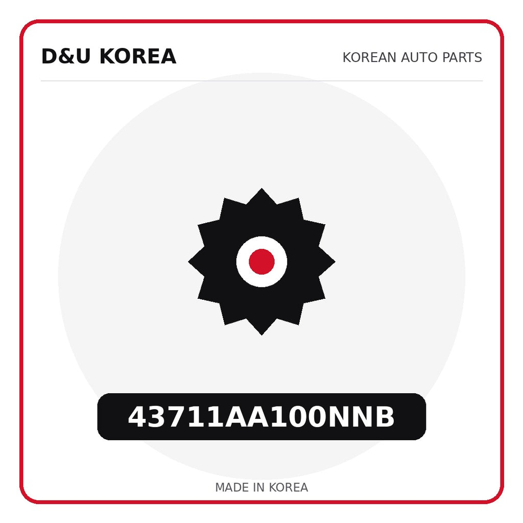 Genuine Mobis 43711AA100NNB  for Korean vehicles | D&U Korea