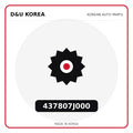 Genuine Mobis 437807J000  for Korean vehicles | D&U Korea