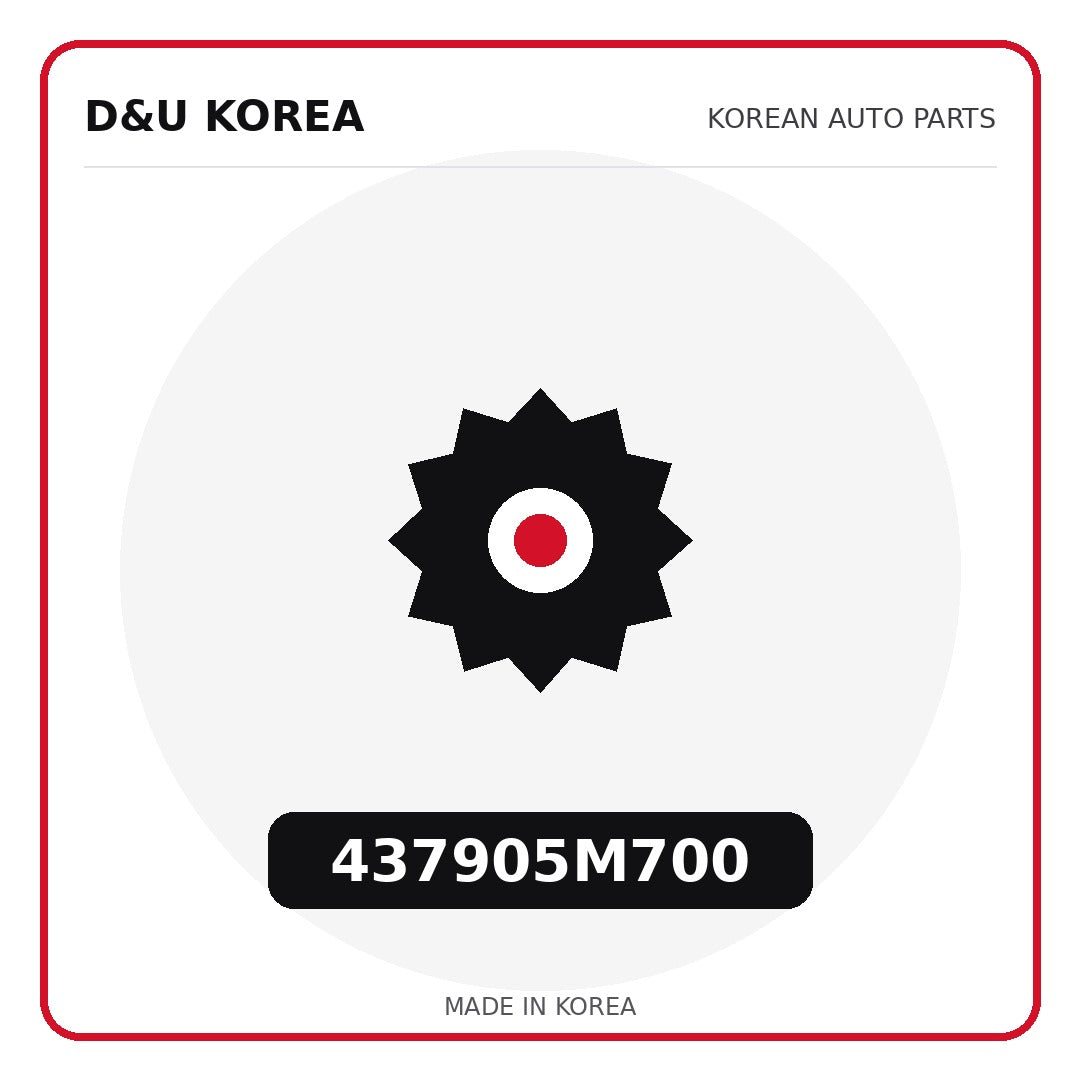 Genuine Mobis 437905M700  for Korean vehicles | D&U Korea