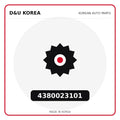 Genuine Mobis 4380023101  for Korean vehicles | D&U Korea