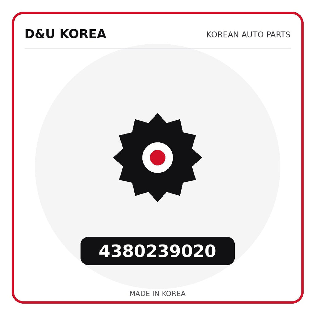 Genuine Mobis 4380239020  for Korean vehicles | D&U Korea