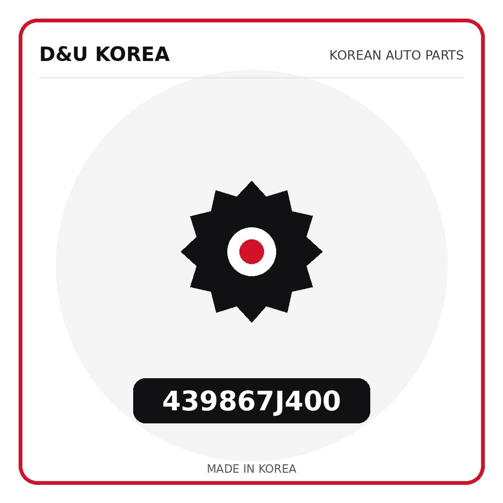 Genuine Mobis 439867J400  for Korean vehicles | D&U Korea