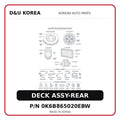 DECK ASSY-REAR