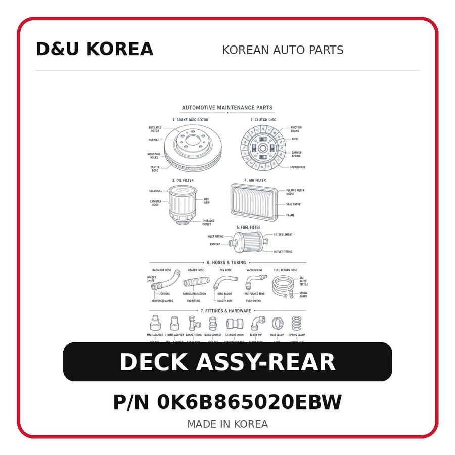 DECK ASSY-REAR
