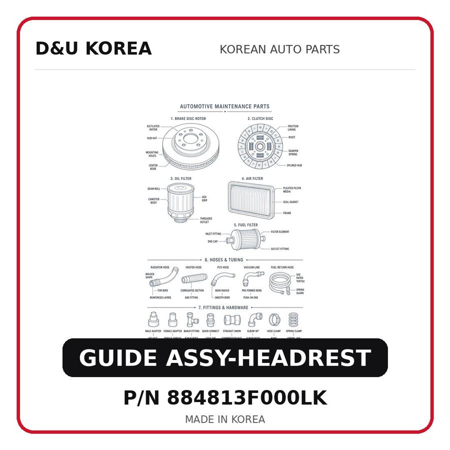 GUIDE ASSY-HEADREST