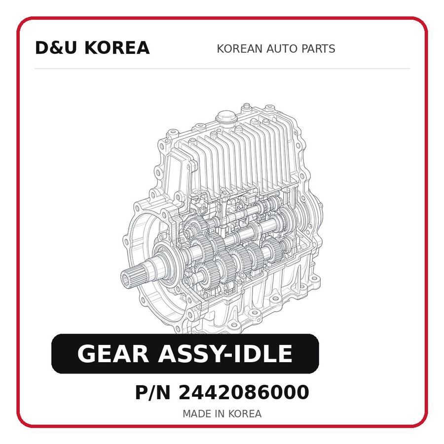 GEAR ASSY-IDLE