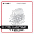 BOOT ASSY-GEAR SHIFT LEVER