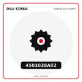 Genuine Mobis 4501028A02  for Korean vehicles | D&U Korea