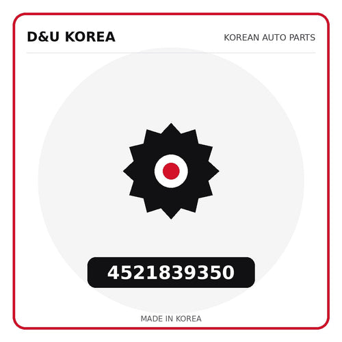 Genuine Mobis 4521839350  for Korean vehicles | D&U Korea