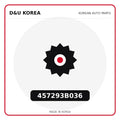 Genuine Mobis 457293B036  for Korean vehicles | D&U Korea