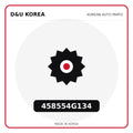 Genuine Mobis 458554G134  for Korean vehicles | D&U Korea