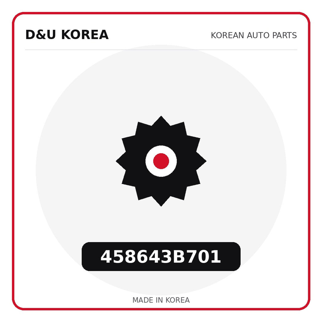 Genuine Mobis 458643B701  for Korean vehicles | D&U Korea