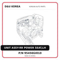 UNIT ASSY-RR POWER SEAT,LH