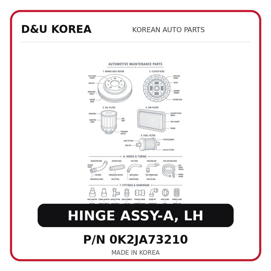 HINGE ASSY-A, LH