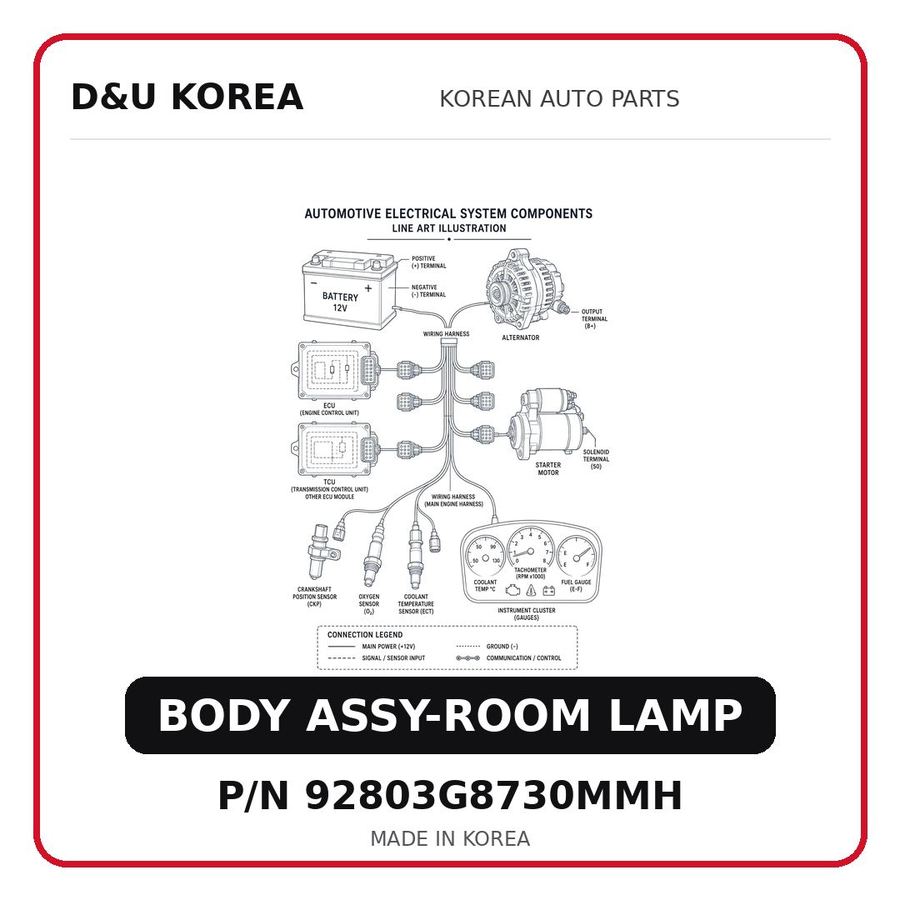 BODY ASSY-ROOM LAMP