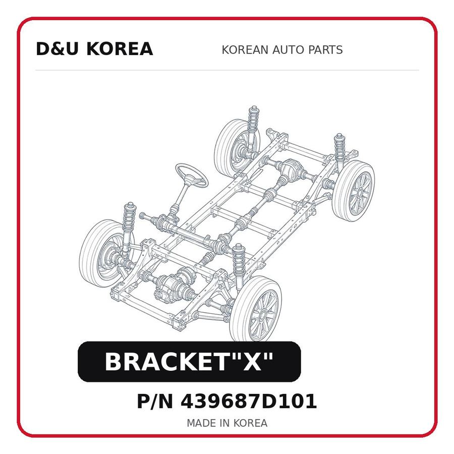 BRACKET"X"