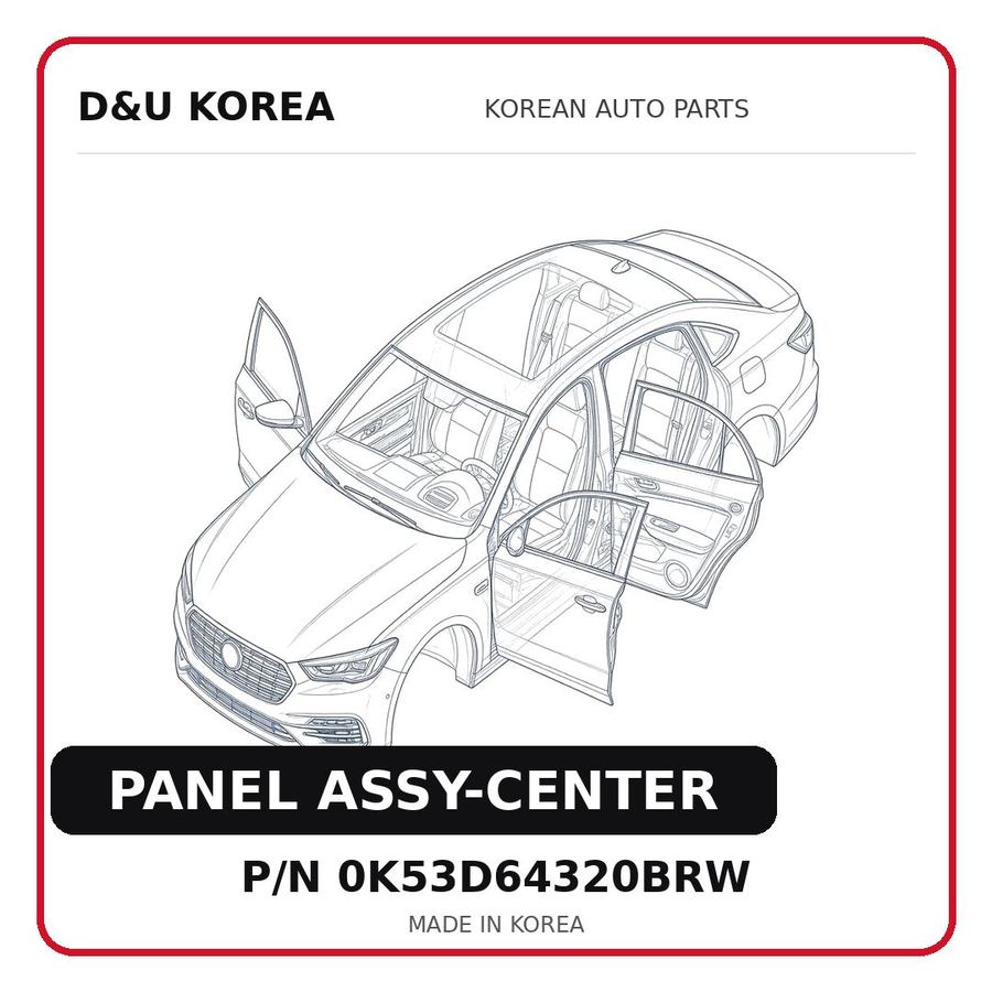 PANEL ASSY-CENTER