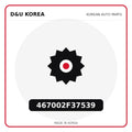 Genuine Mobis 467002F37539  for Korean vehicles | D&U Korea