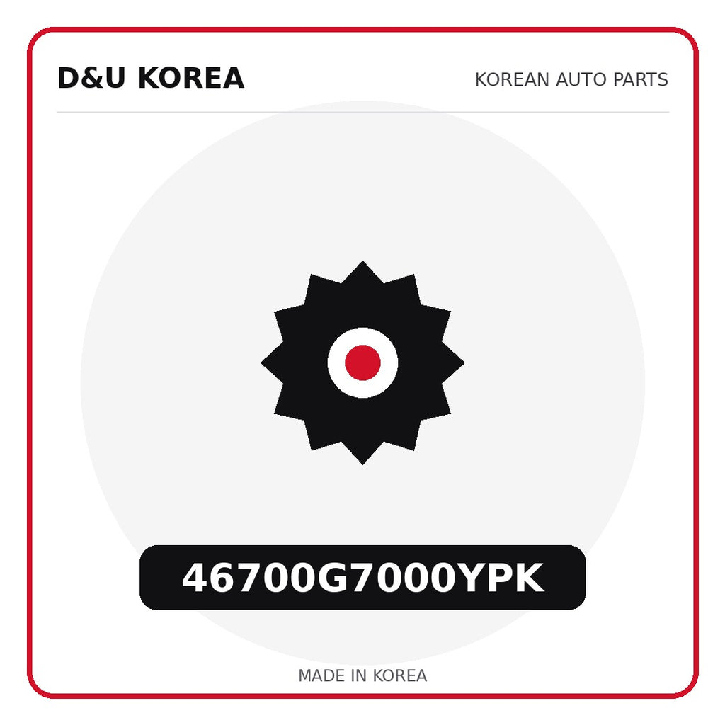 Genuine Mobis 46700G7000YPK  for Korean vehicles | D&U Korea