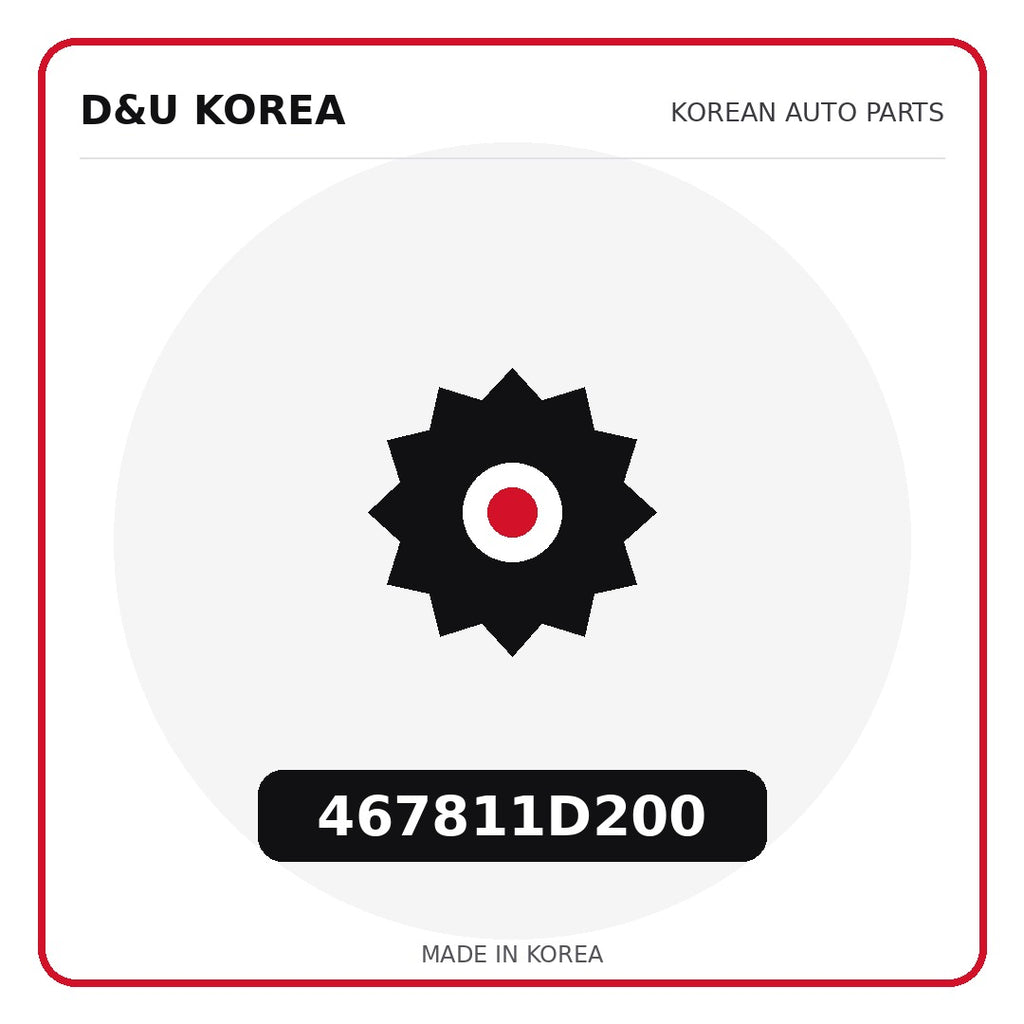 Genuine Mobis 467811D200  for Korean vehicles | D&U Korea