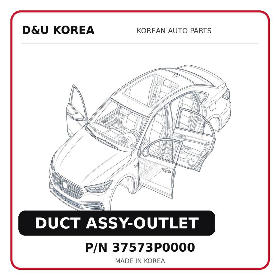 DUCT ASSY-OUTLET