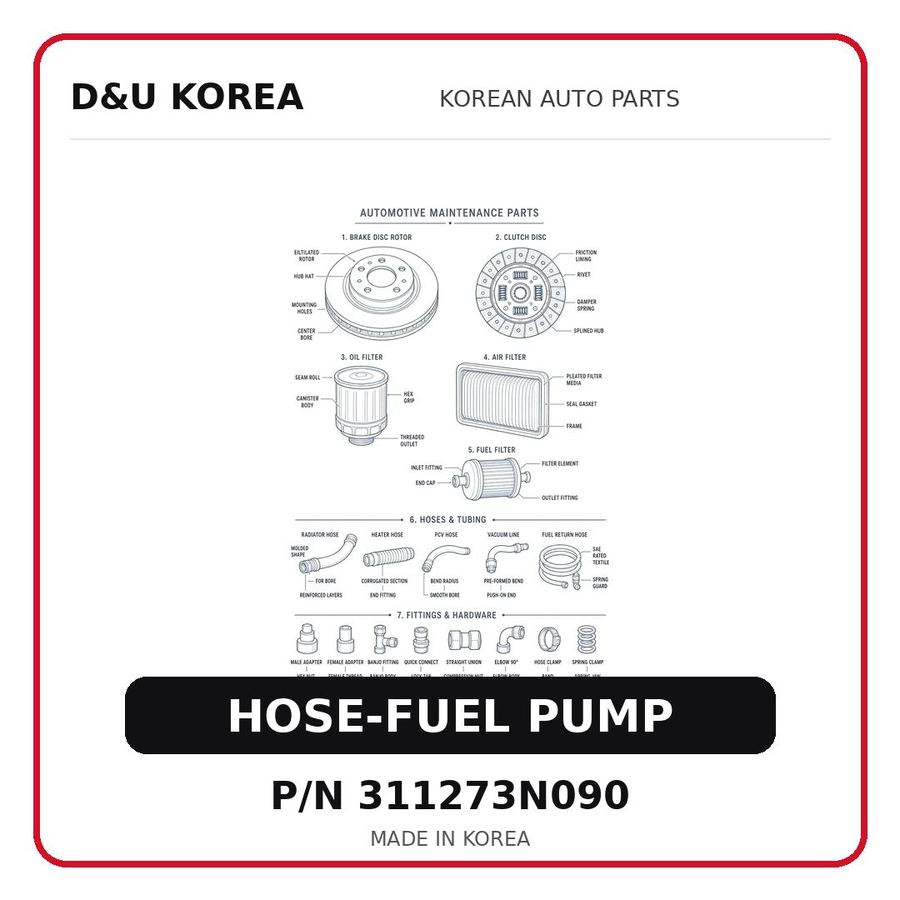 HOSE-FUEL PUMP