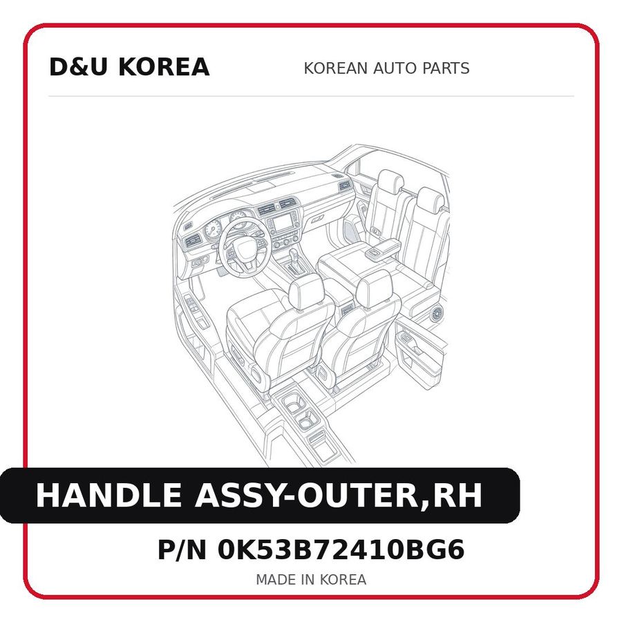 HANDLE ASSY-OUTER,RH