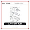 CLAMP-LPG TUBE