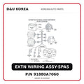 EXTN WIRING ASSY-SPAS