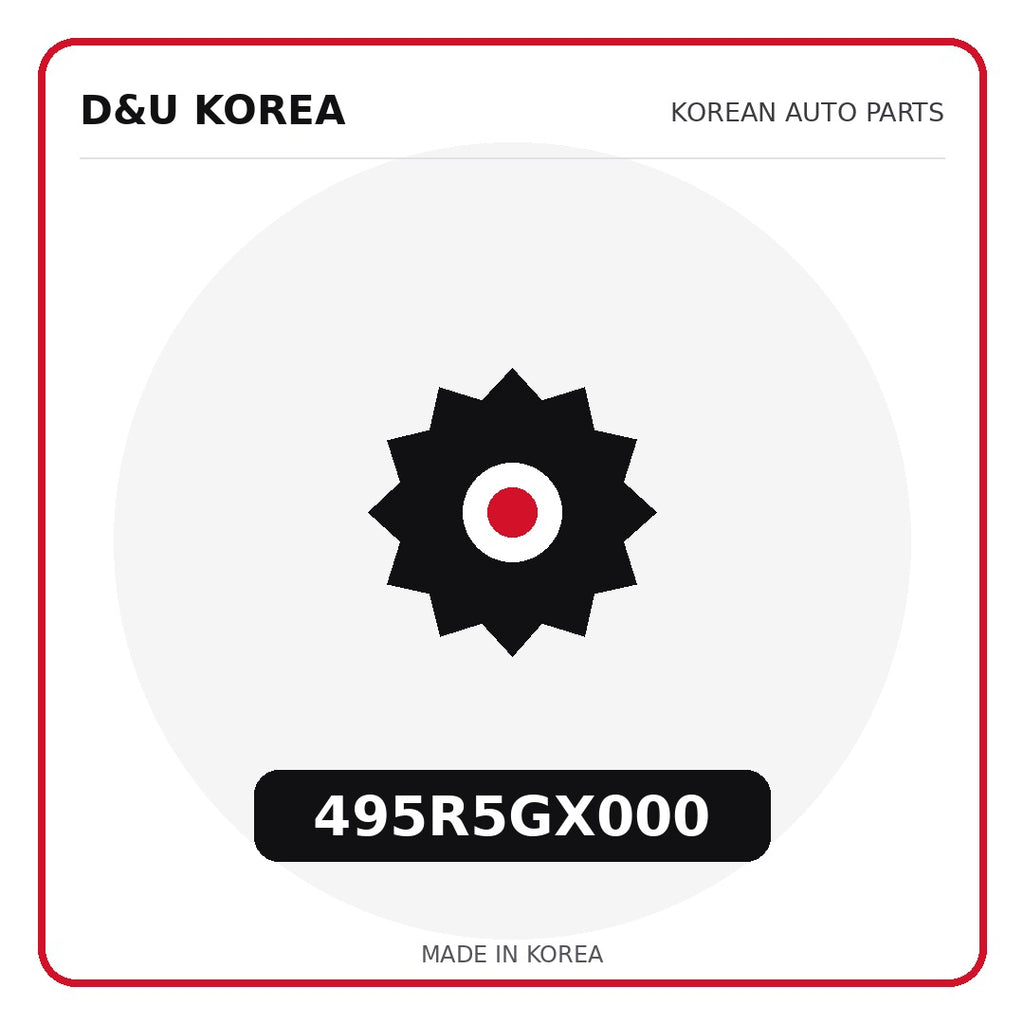 Genuine Mobis 495R5GX000  for Korean vehicles | D&U Korea