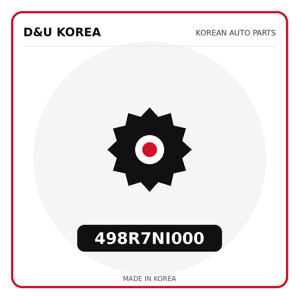 Genuine Mobis 498R7NI000  for Korean vehicles | D&U Korea