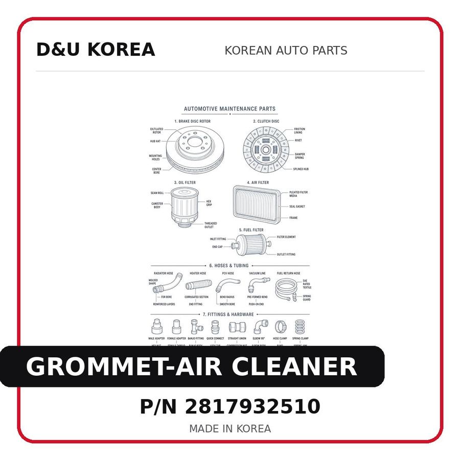GROMMET-AIR CLEANER