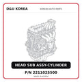 HEAD SUB ASSY-CYLINDER
