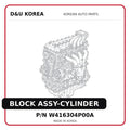 BLOCK ASSY-CYLINDER