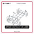 GARNISH ASSY-CRASH PAD D/SIDE