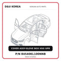 COVER ASSY-GLOVE BOX HSG UPR