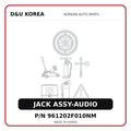 JACK ASSY-AUDIO
