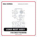 LOAD REST ASSY