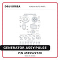 GENERATOR ASSY-PULSE