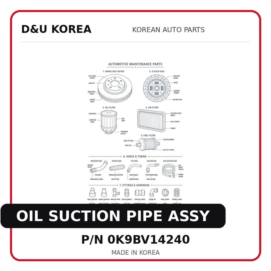 OIL SUCTION PIPE ASSY