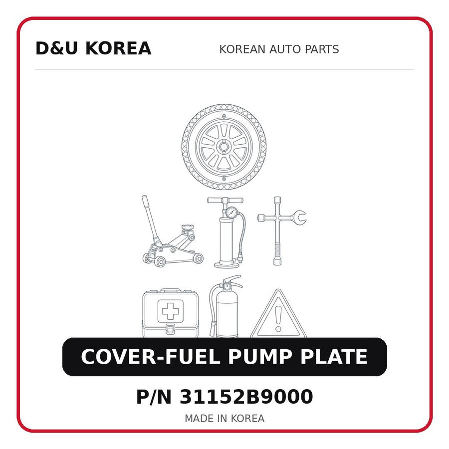 COVER-FUEL PUMP PLATE