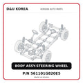 BODY ASSY-STEERING WHEEL
