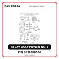 RELAY ASSY-POWER NO.1
