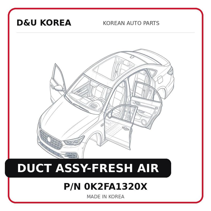 DUCT ASSY-FRESH AIR