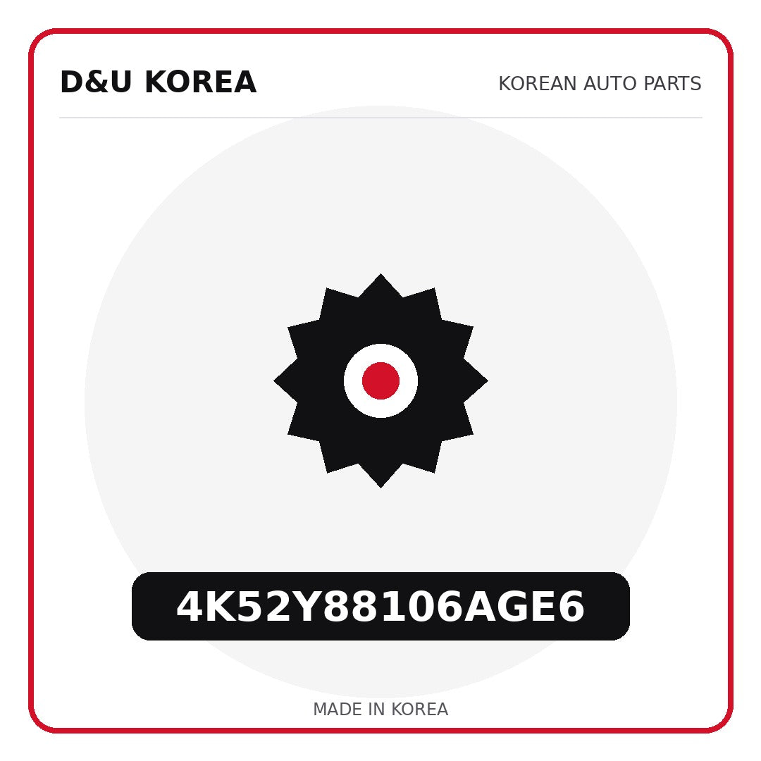 Genuine Mobis 4K52Y88106AGE6  for Korean vehicles | D&U Korea