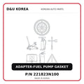 ADAPTER-FUEL PUMP GASKET
