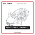 PROTECTOR-REAR SIDE SILL